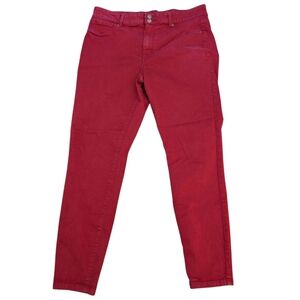 Women's Red Jeans
